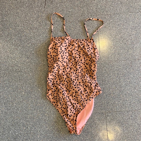 Cheetah One Piece Swimsuit - Picture 3 of 4